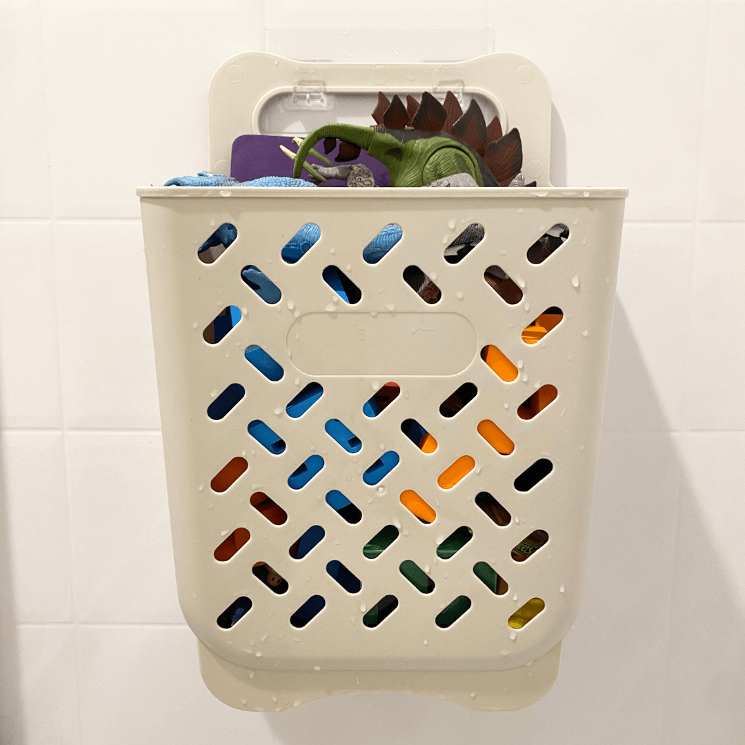 Front View Of SplashZen Bath Toy Organizer